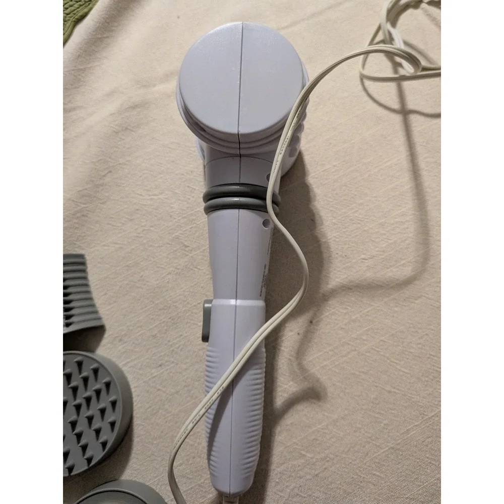 MH-30 Handheld Infrared Massager Heated Vibrating w/ 6 Heads, Corded 120V